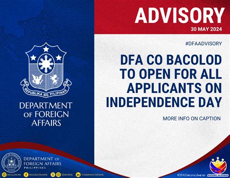 dfa bacolod passport release|Public Advisory: Temporary Closure of DFA Consular Office in Bacolod.